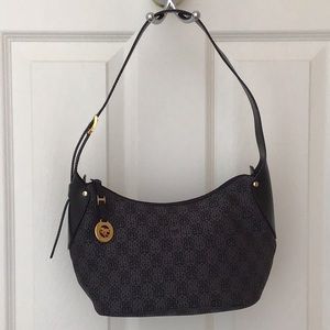 Piero Guidi leather and canvas handbag